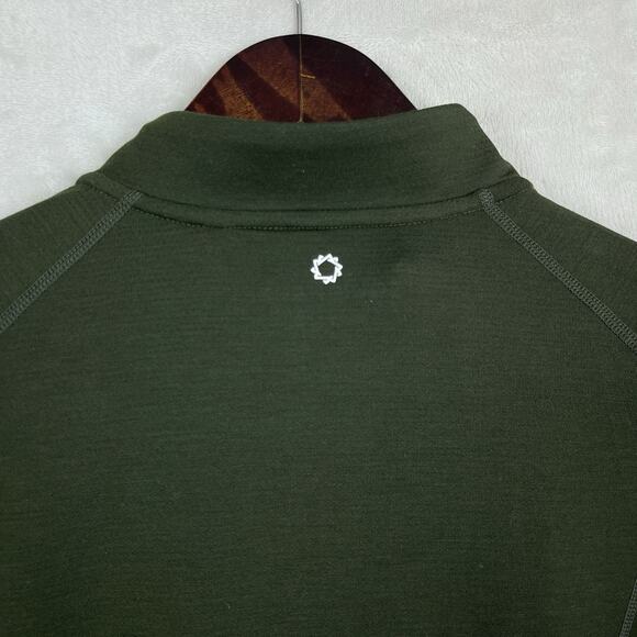 Squidhaus Shirt Mens Small Green Long Sleeve Performance Athletic Gym NWT - Picture 3 of 11